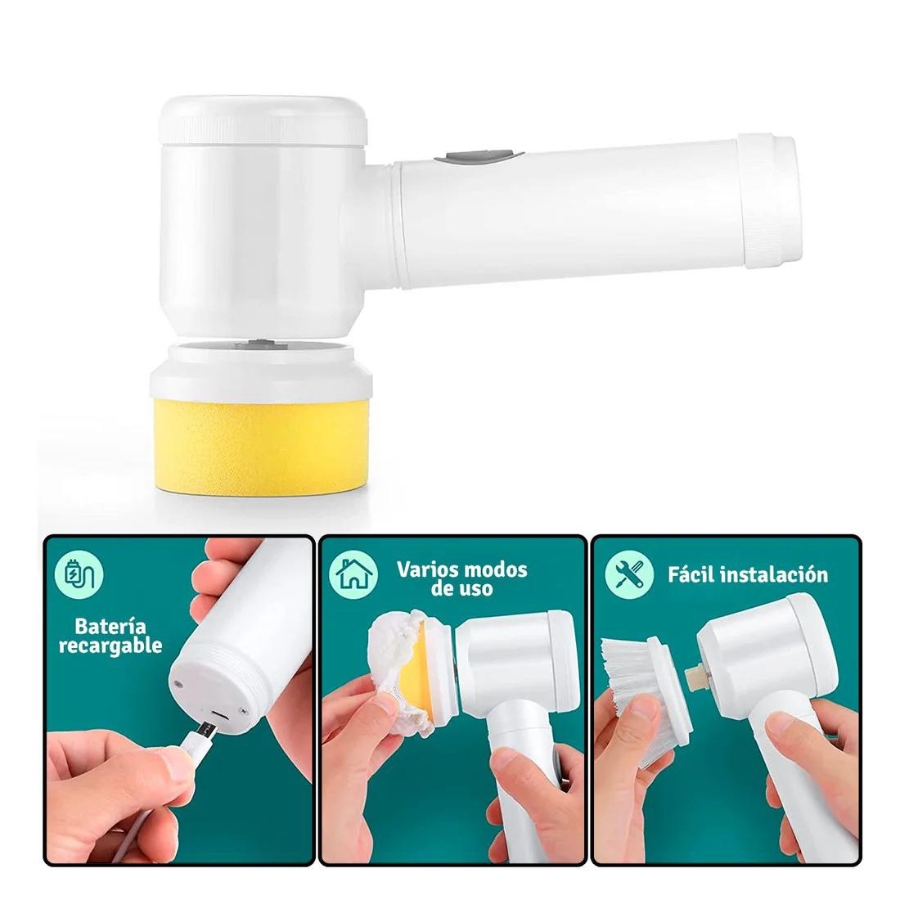 Miniatura 9 de Cepillo De Limpieza Loza 5en1